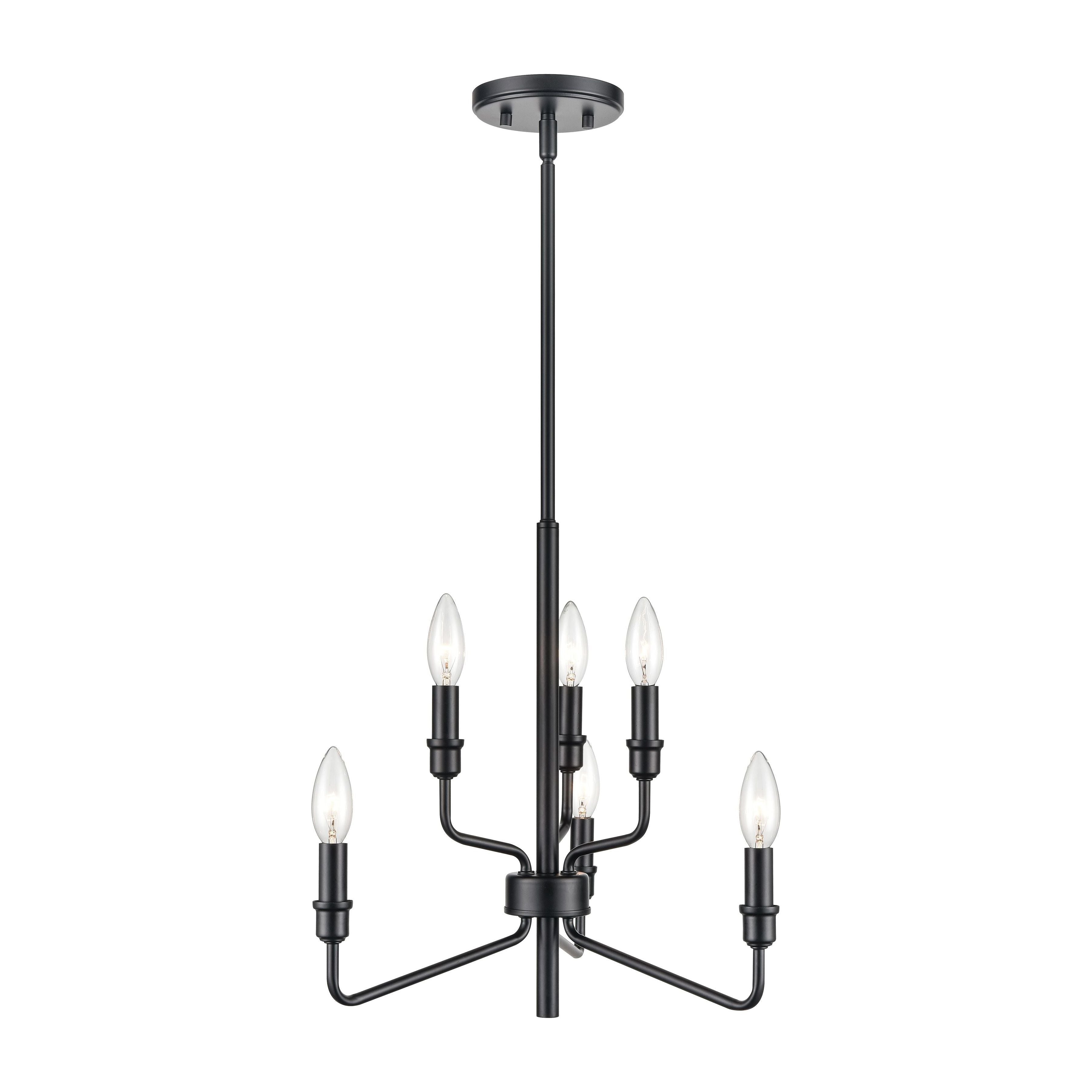 Saginaw 18" Wide 6-Light Chandelier