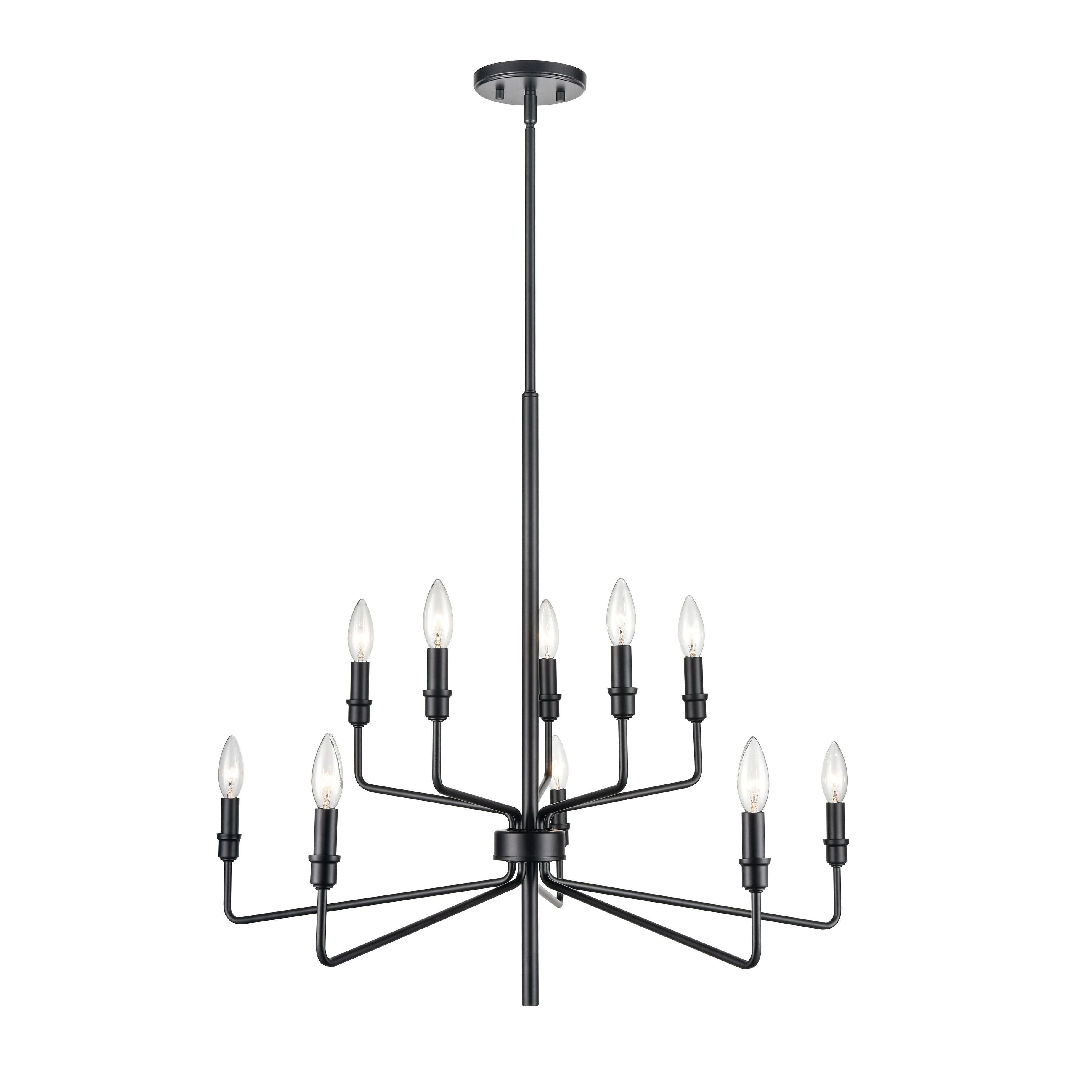 Saginaw 34" Wide 10-Light Chandelier