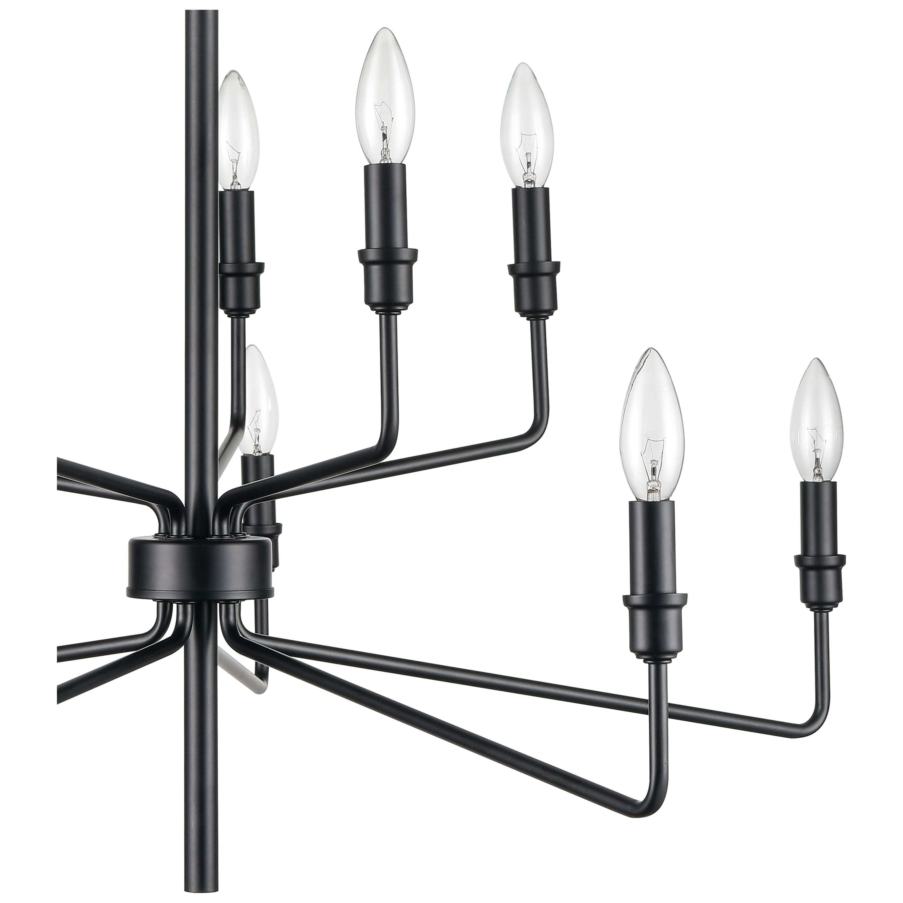 Saginaw 34" Wide 10-Light Chandelier