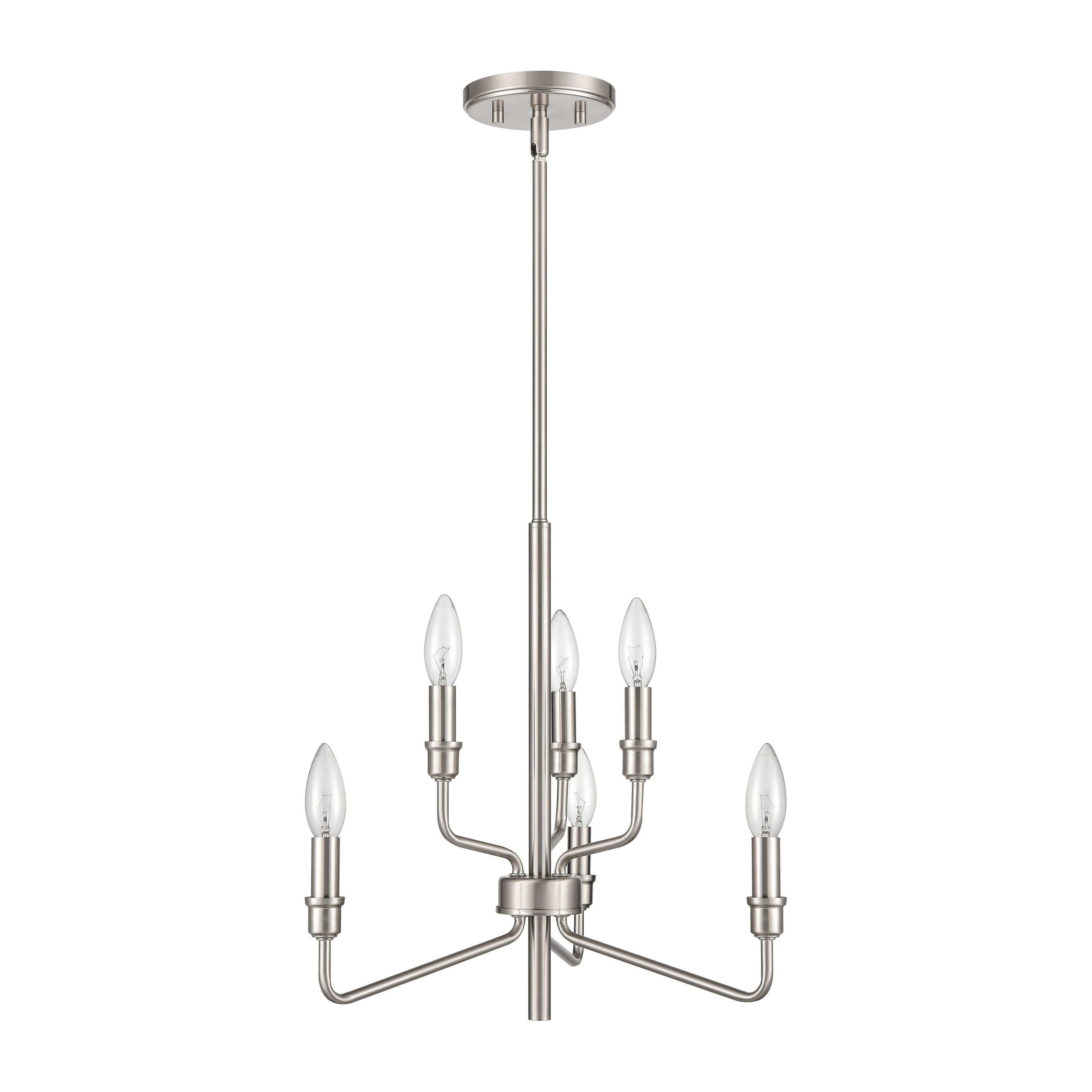 Saginaw 18" Wide 6-Light Chandelier