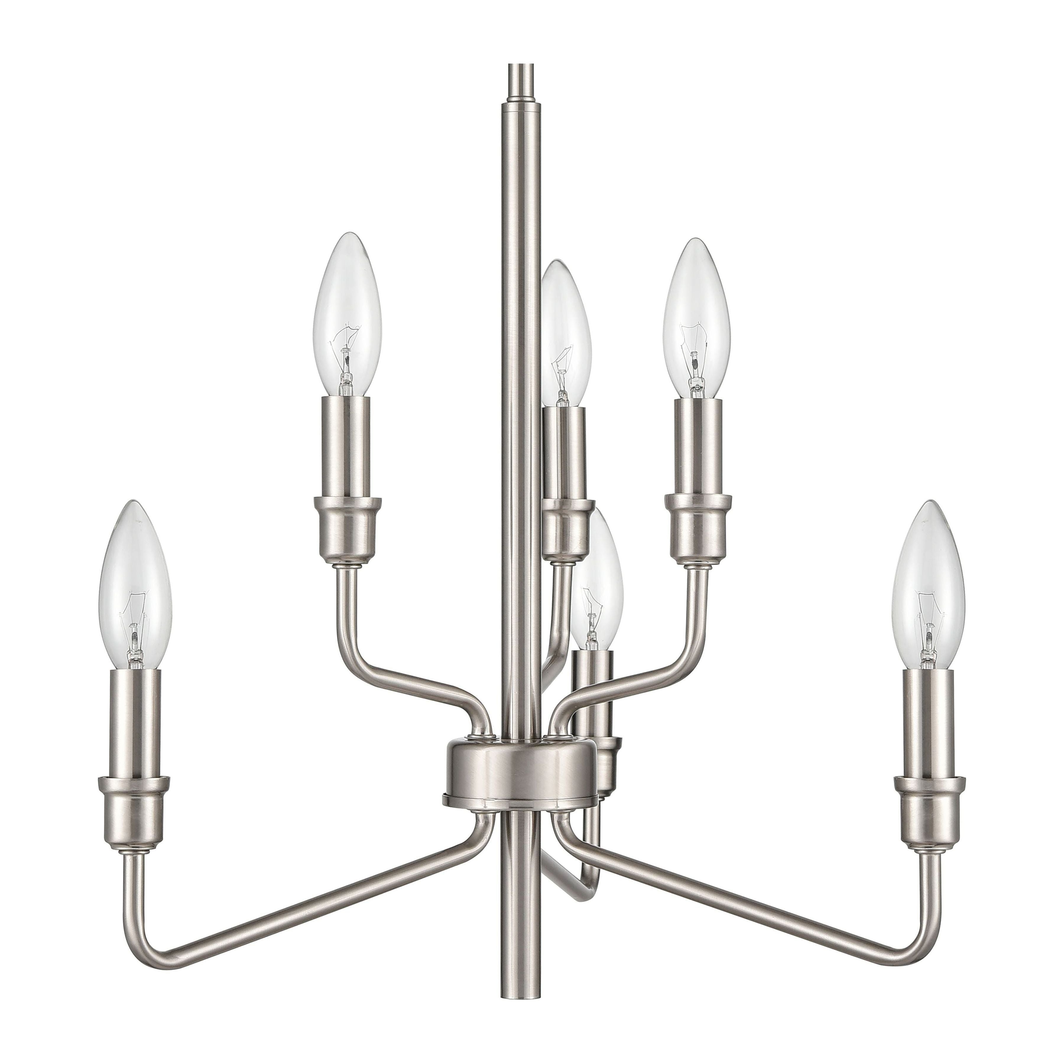 Saginaw 18" Wide 6-Light Chandelier