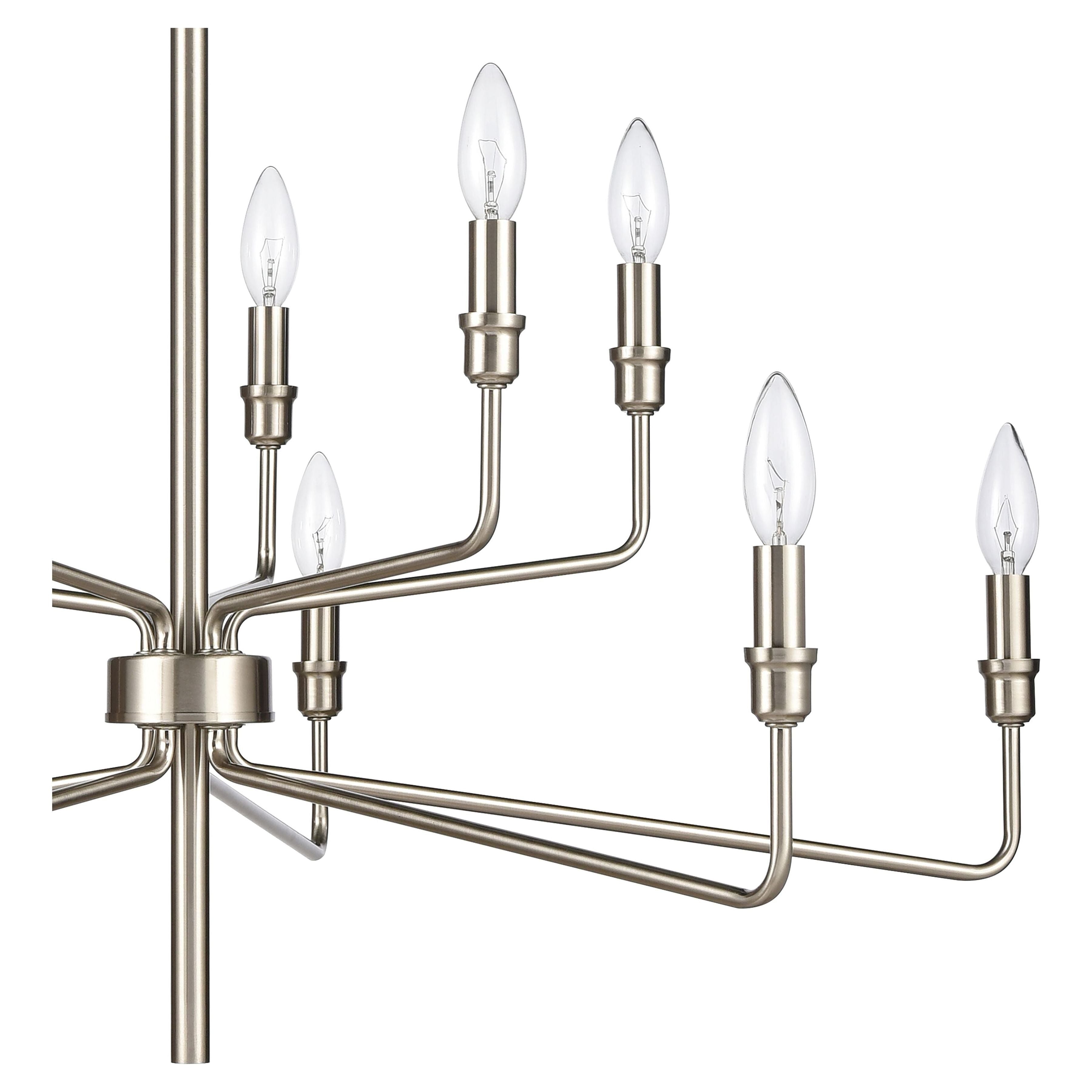 Saginaw 34" Wide 10-Light Chandelier