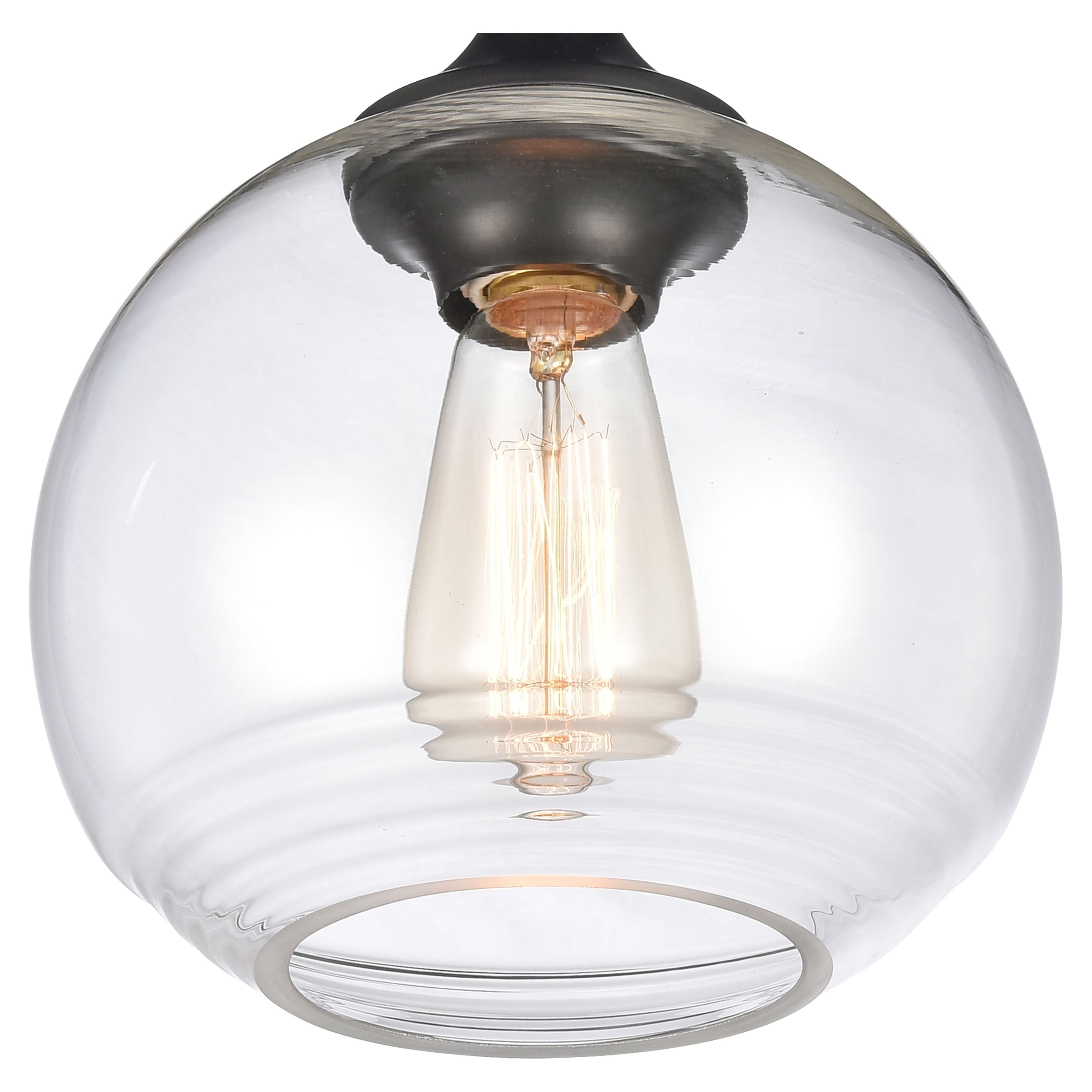 Angie 8" Wide 1-Light Semi Flush Mount