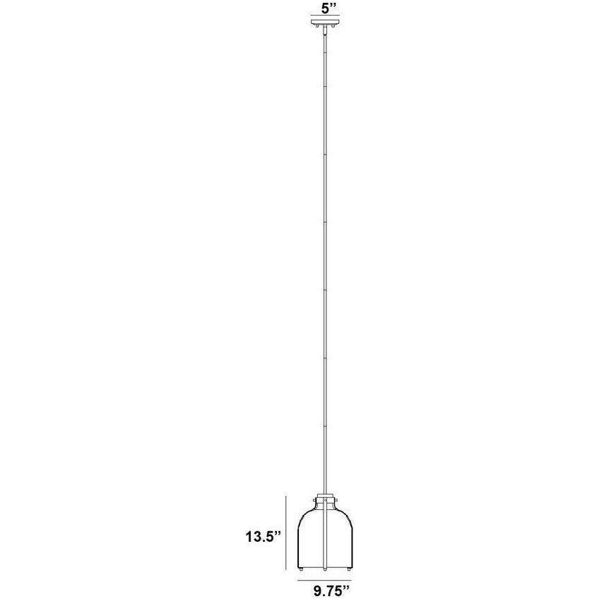 Z-Lite - Pearson 1-Light 10" Pendant - Lights Canada