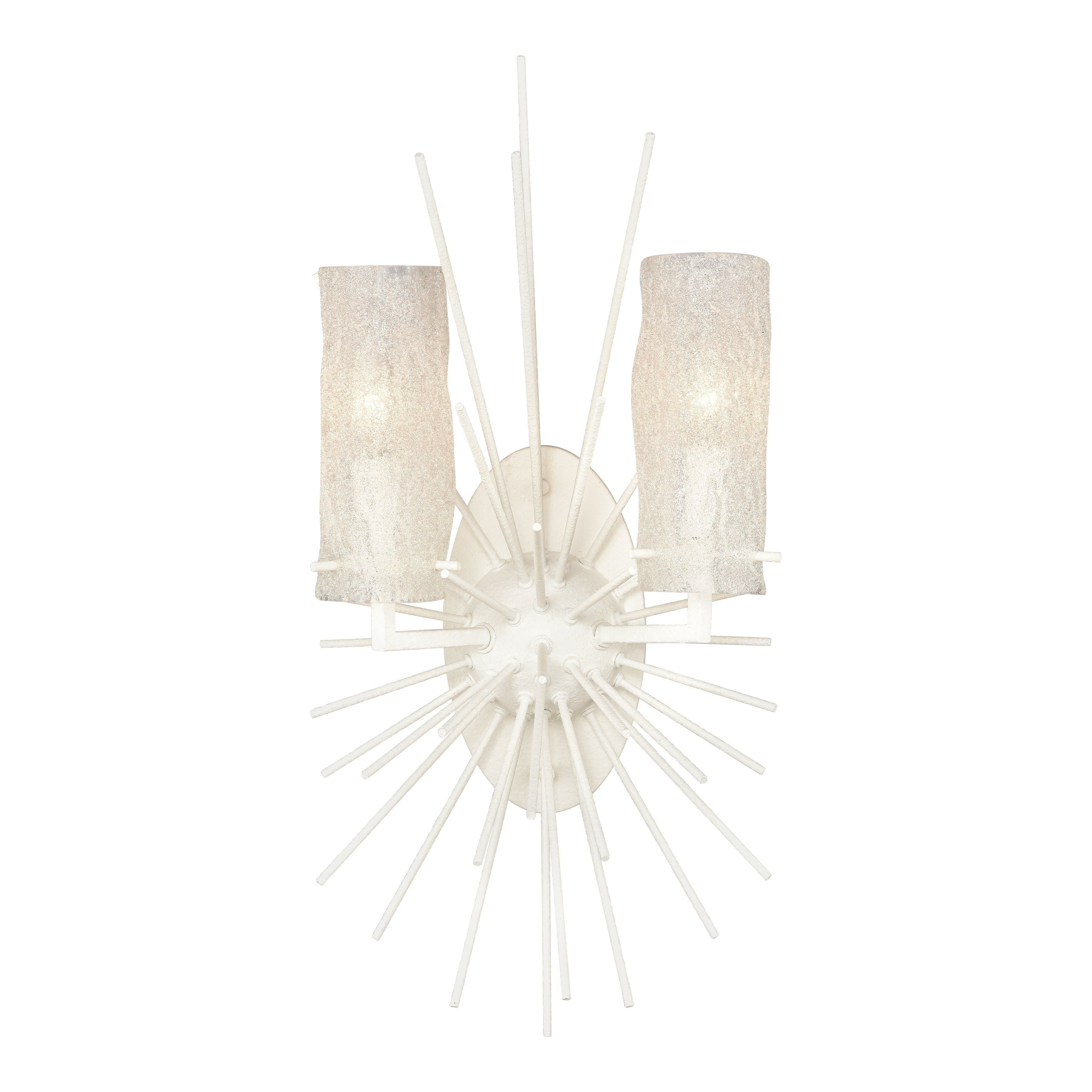 Sea Urchin 21" High 2-Light Sconce