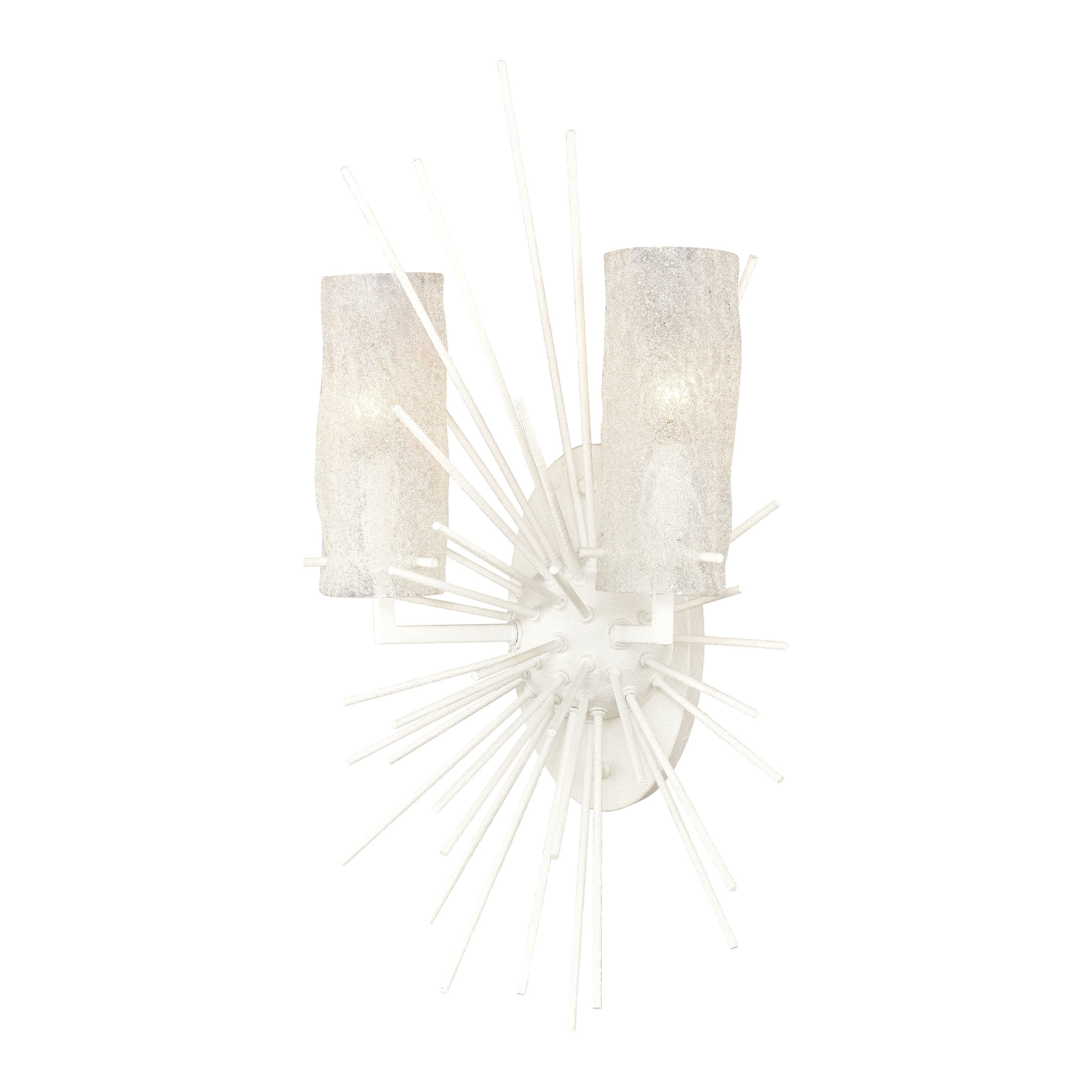 Sea Urchin 21" High 2-Light Sconce