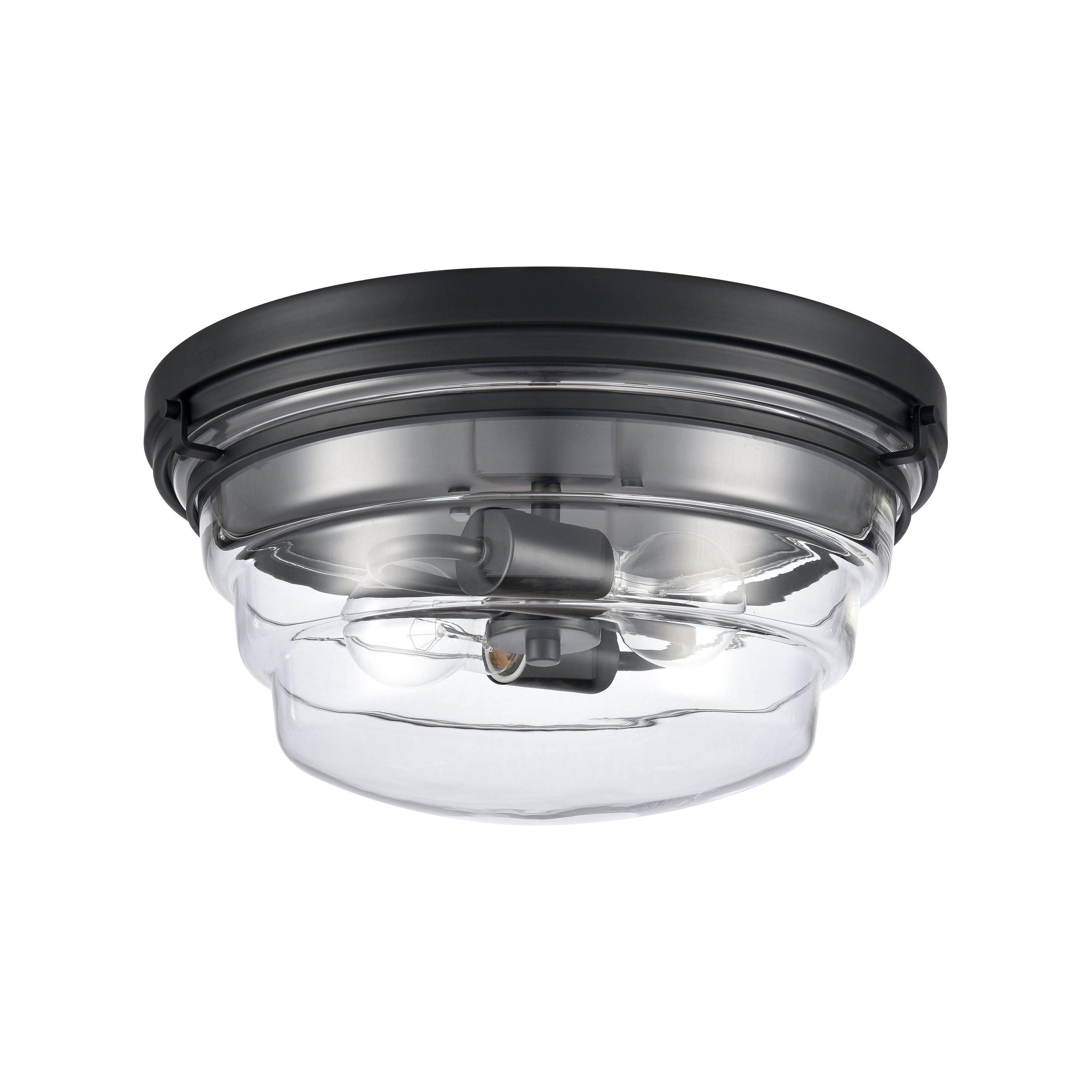 Boyer 14" Wide 2-Light Flush Mount