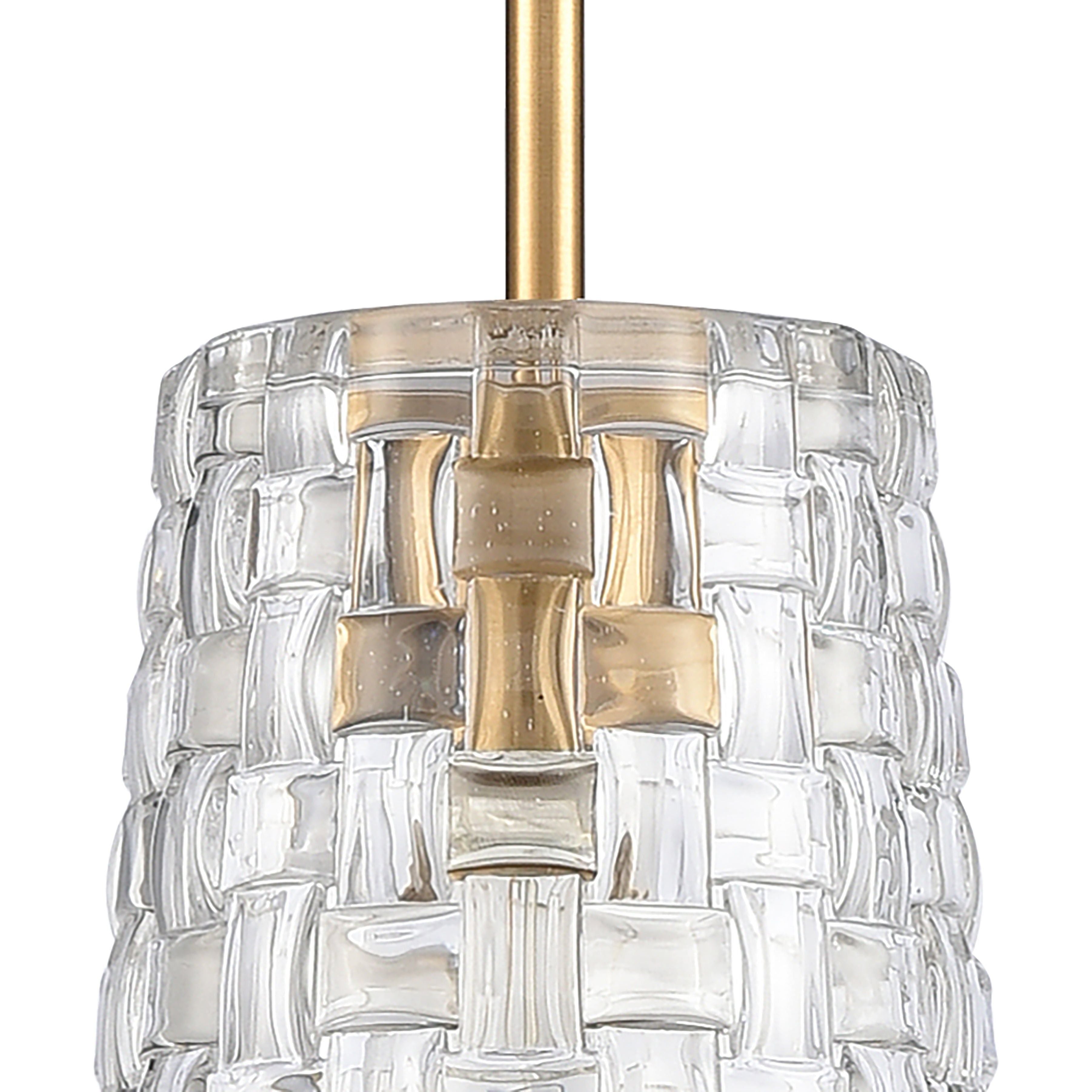 Lightweave 5.5" Wide 1-Light Mini Pendant