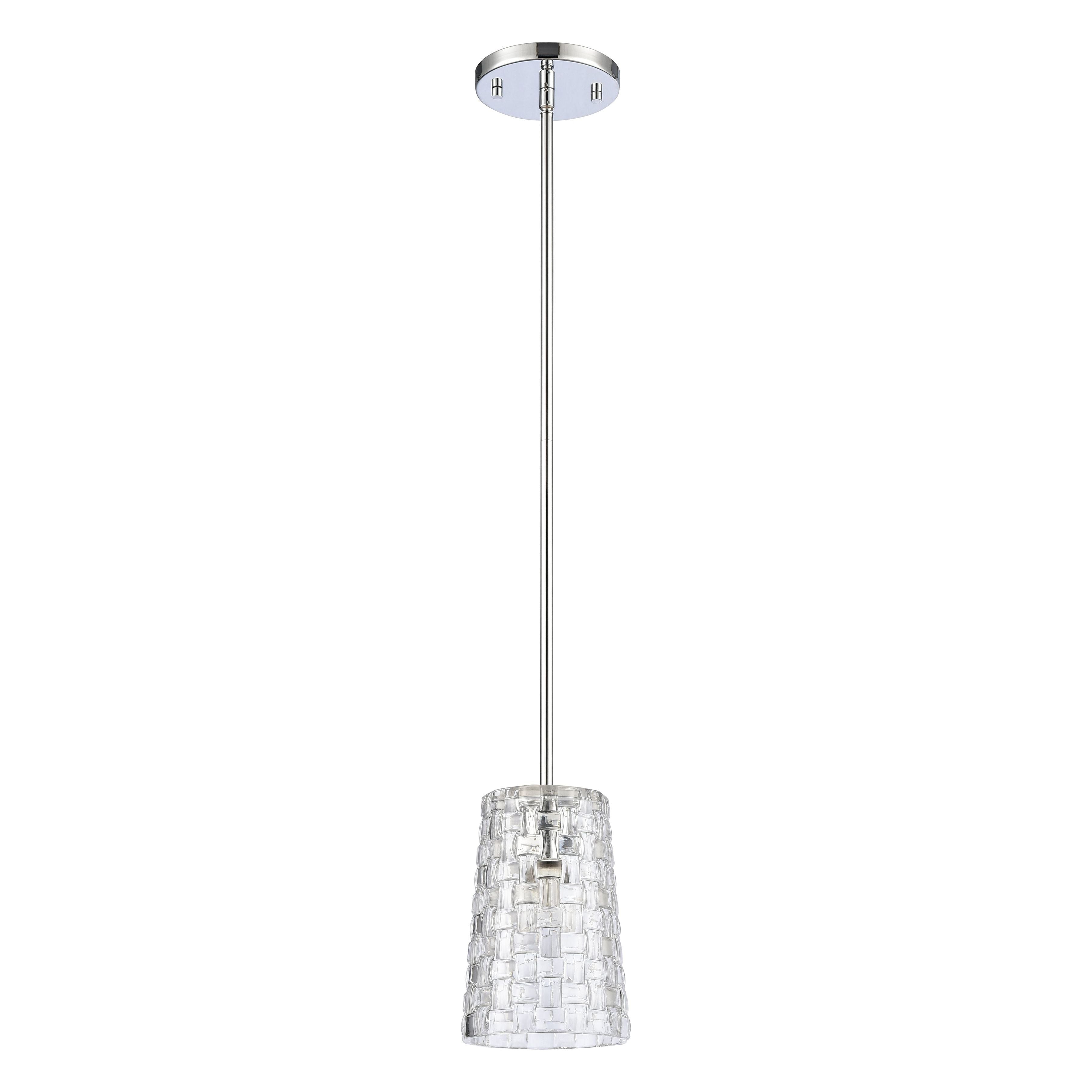 Lightweave 5.5" Wide 1-Light Mini Pendant