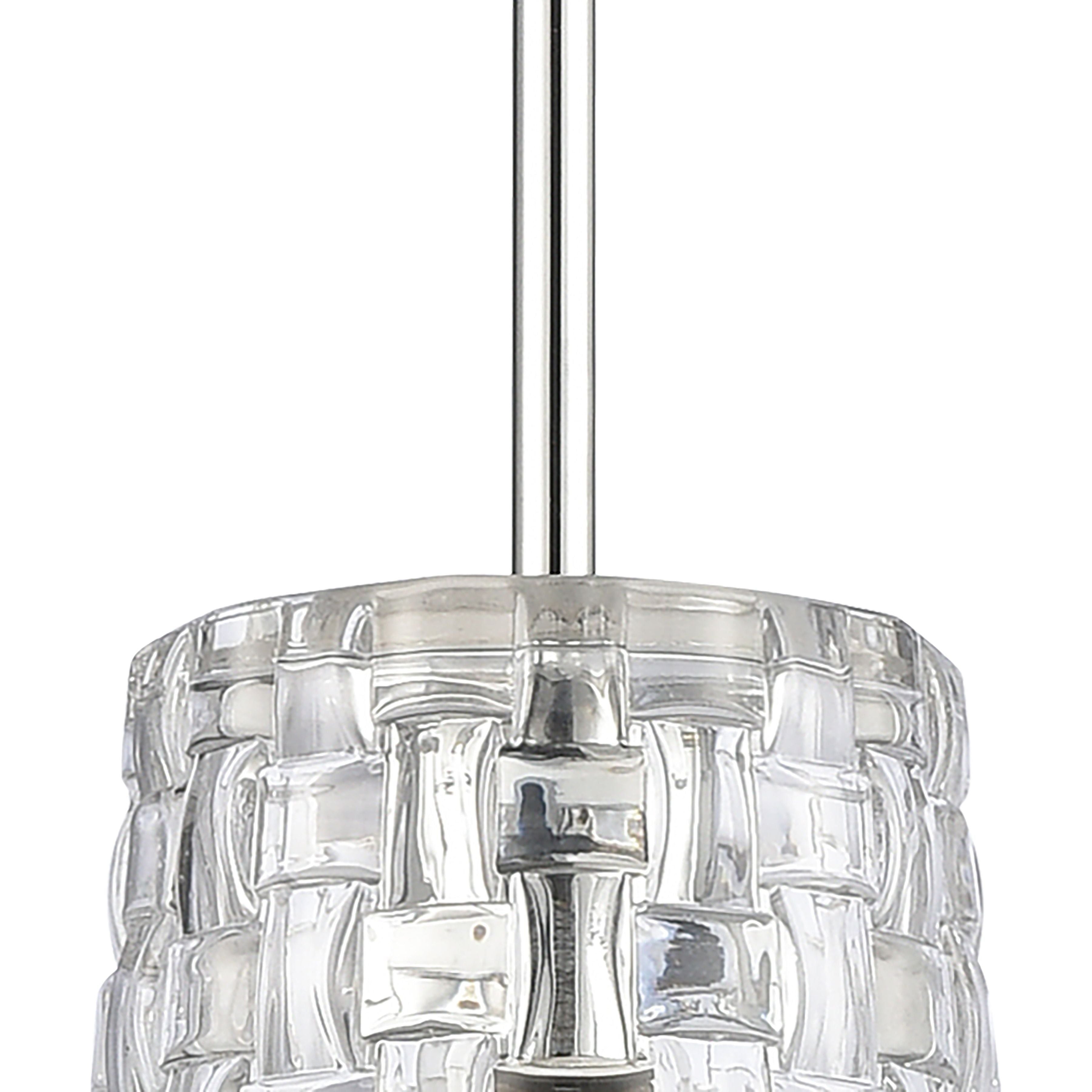 Lightweave 5.5" Wide 1-Light Mini Pendant