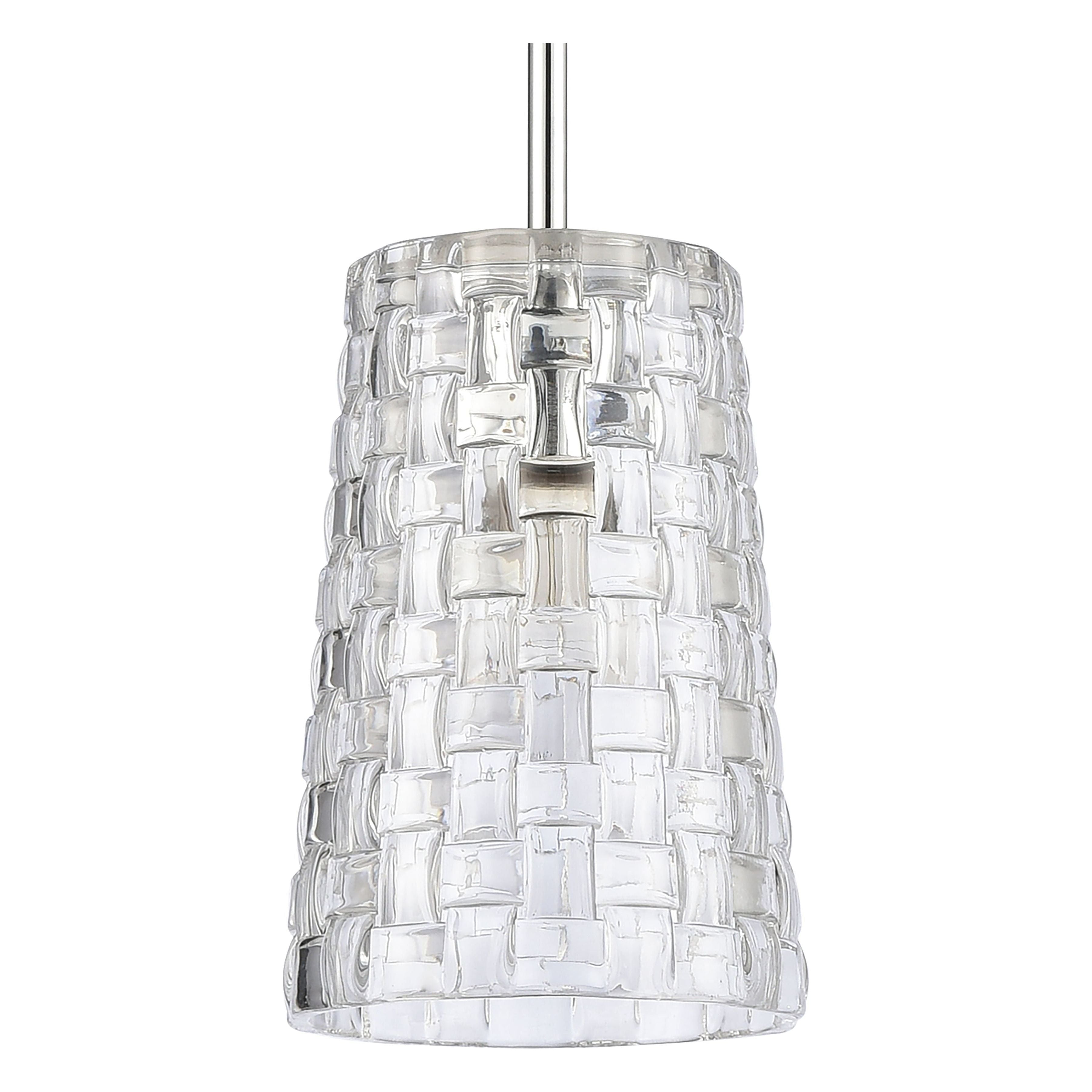 Lightweave 5.5" Wide 1-Light Mini Pendant