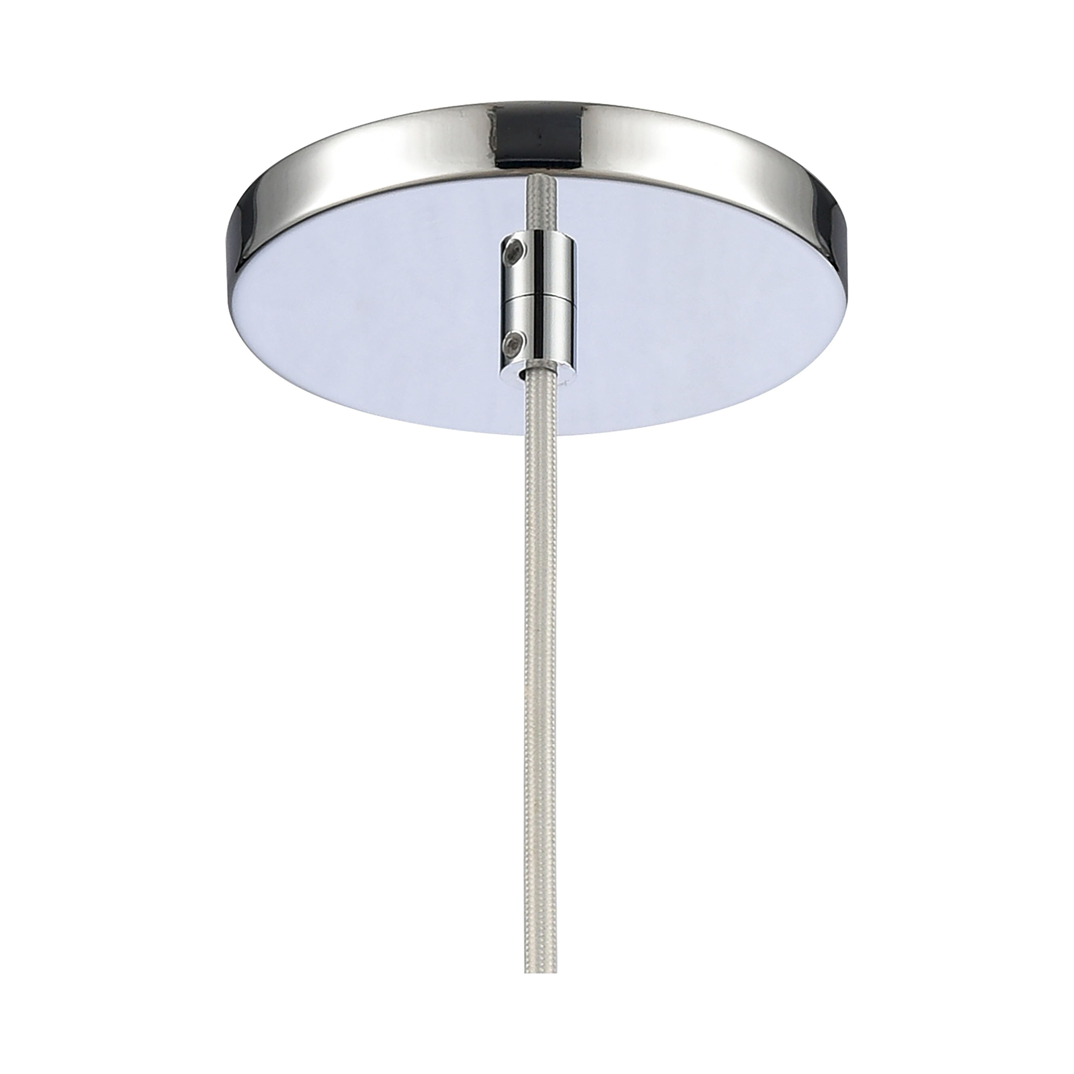 Forma de Crystal 4" Wide 1-Light Mini Pendant