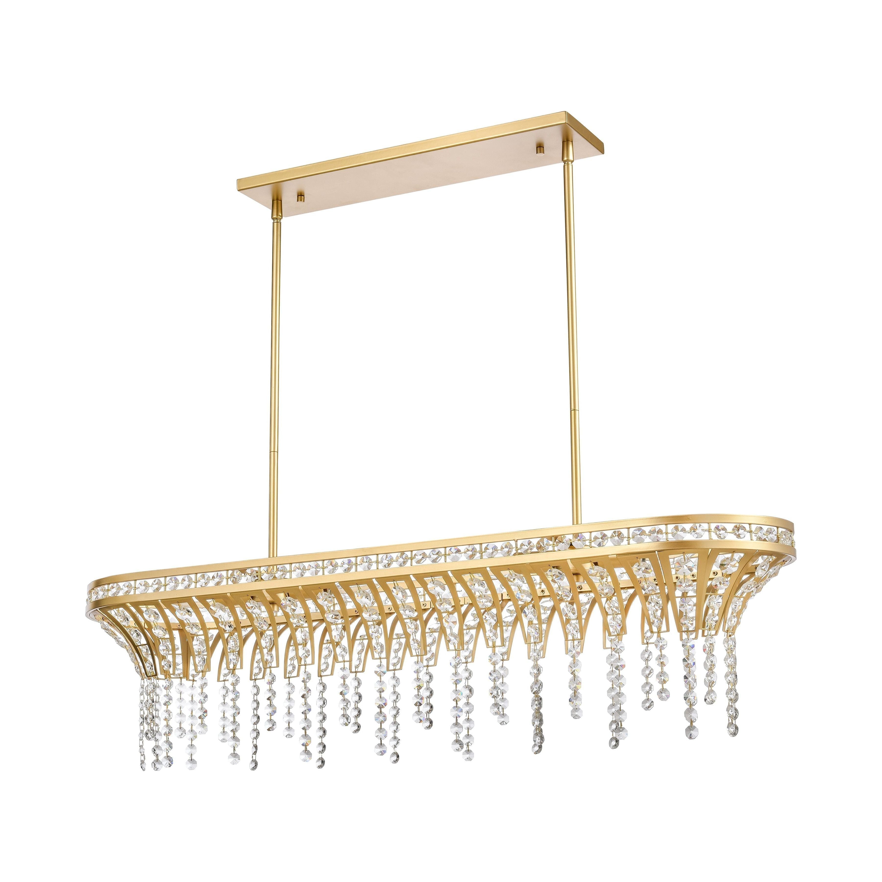 Fantania 36" Wide 4-Light Linear Chandelier