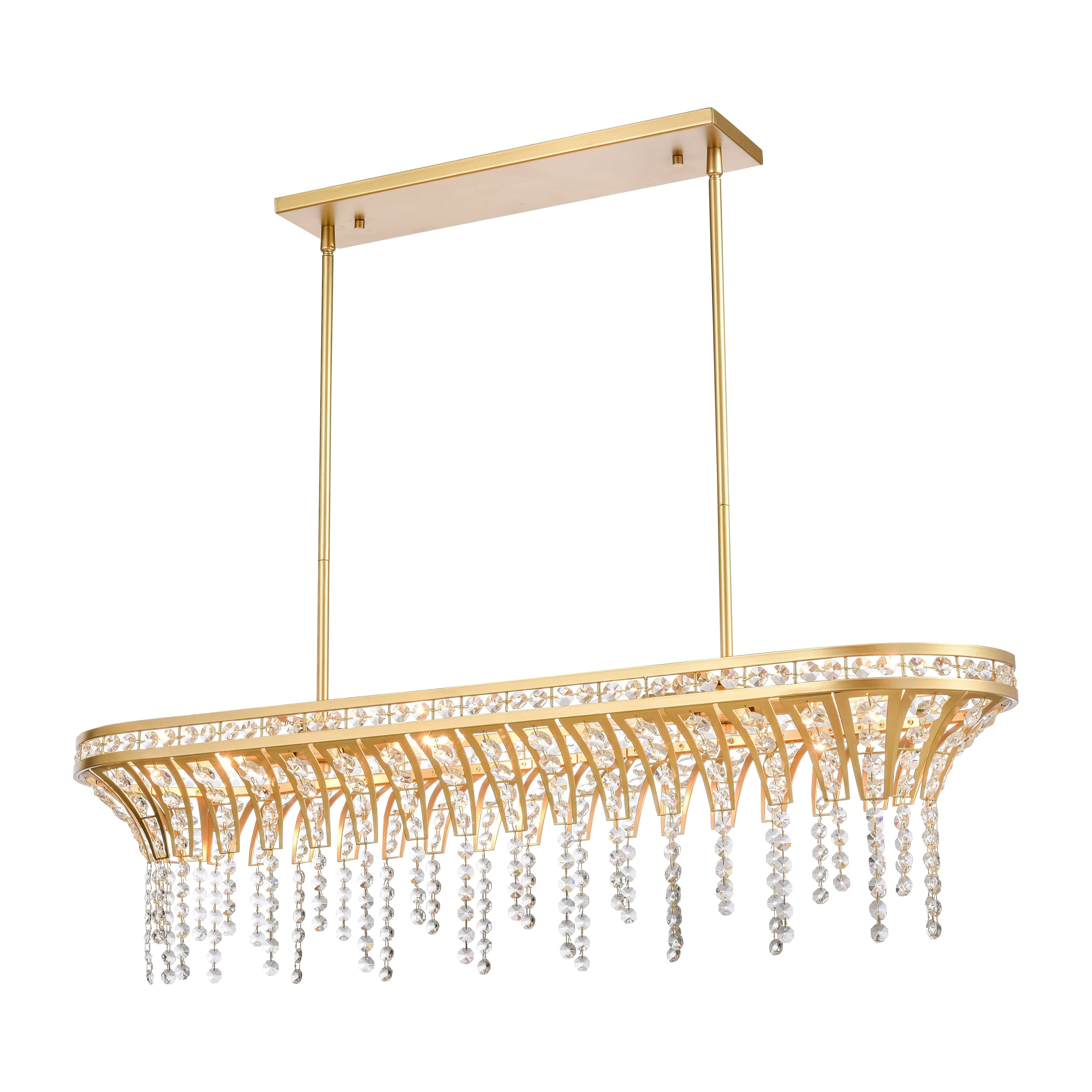 Fantania 36" Wide 4-Light Linear Chandelier