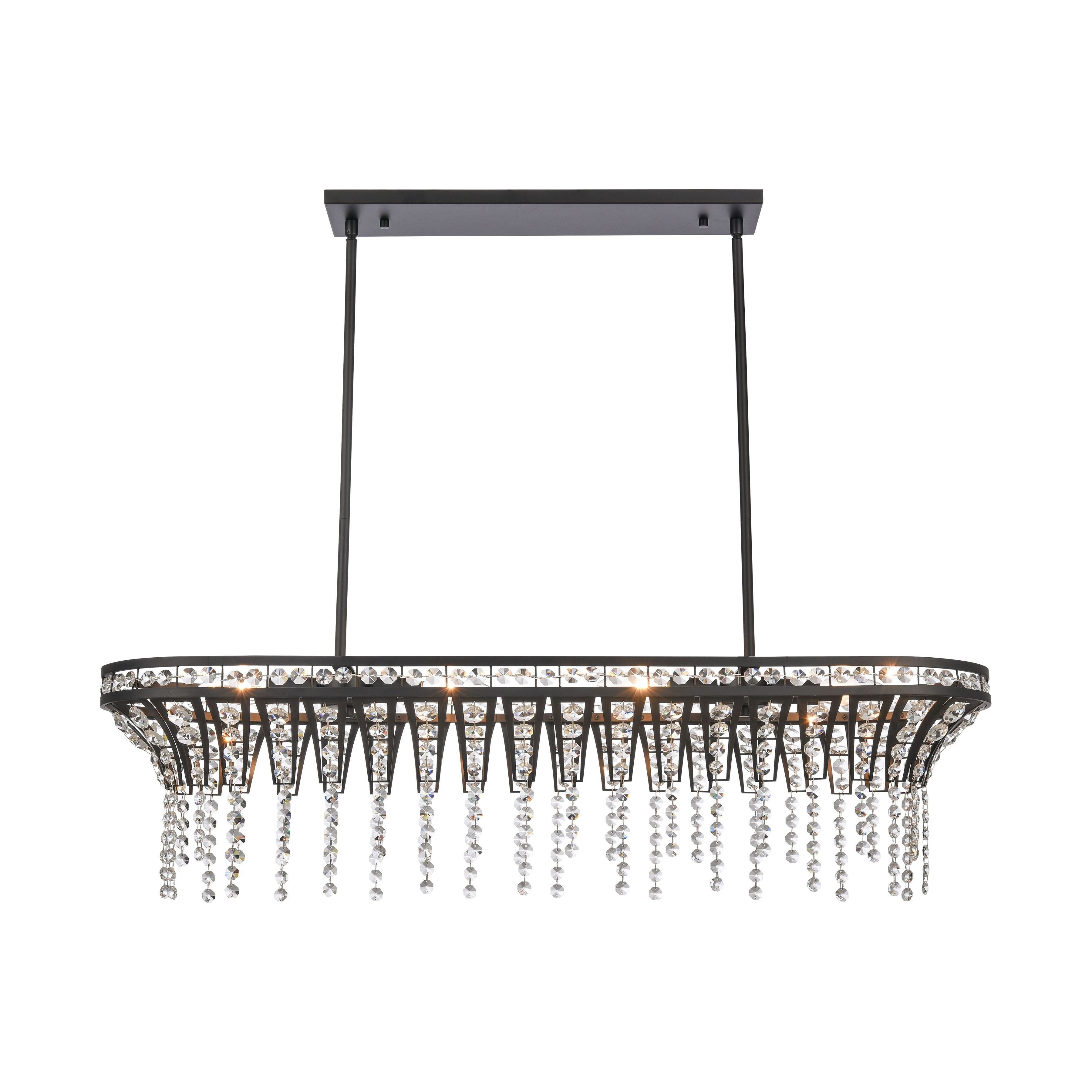 Fantania 36" Wide 4-Light Linear Chandelier