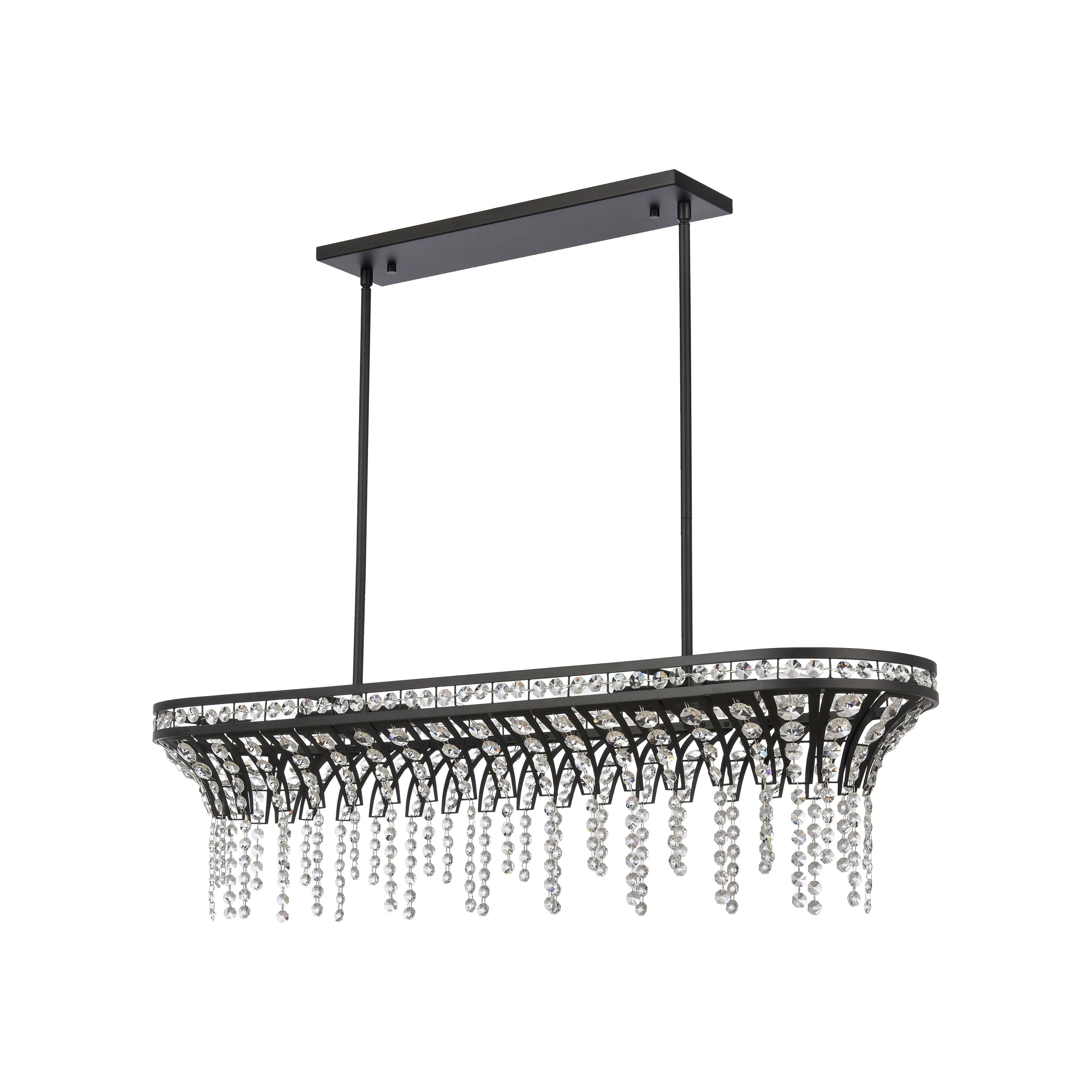 Fantania 36" Wide 4-Light Linear Chandelier