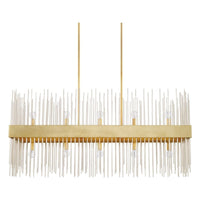 Lena 10-Light Linear Chandelier