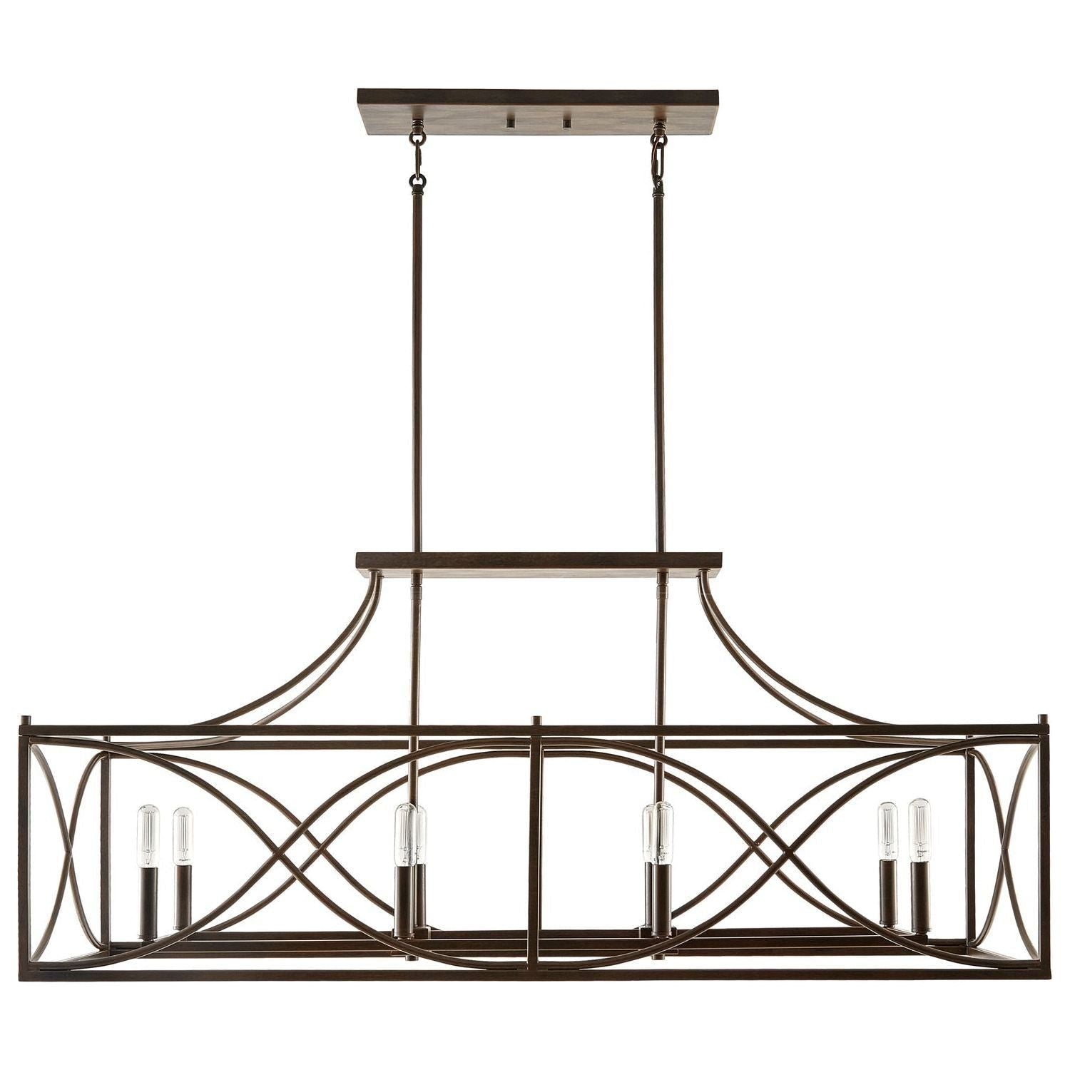 Tybee 8-Light Linear Chandelier