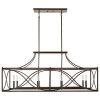 Tybee 8-Light Linear Chandelier