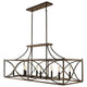 Tybee 8-Light Linear Chandelier