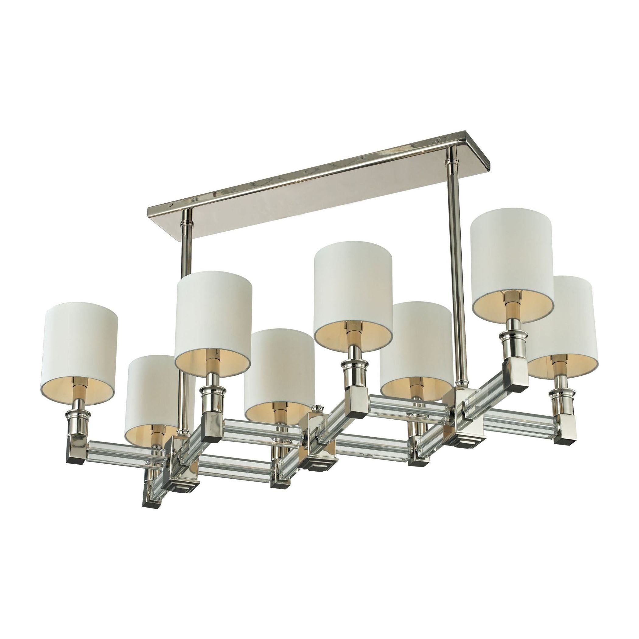 Berwick 32" Wide 8-Light Linear Chandelier