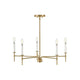 Hux 5-Light Medium Single Tier Chandelier