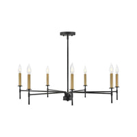Hux 7-Light Large Single Tier Chandelier