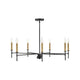 Hux 7-Light Large Single Tier Chandelier