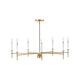Hux 7-Light Large Single Tier Chandelier