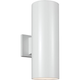 Outdoor Cylinders Small Two Light Outdoor Wall Lantern