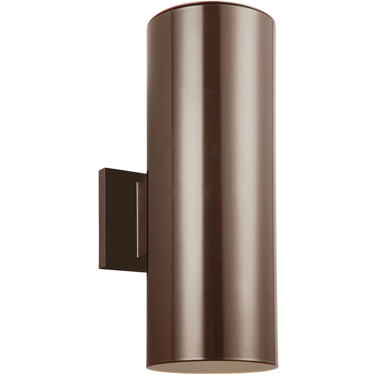 Outdoor Cylinders Small Two Light Outdoor Wall Lantern