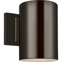 Outdoor Cylinders Small LED Wall Lantern