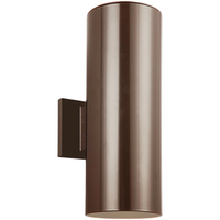 Outdoor Cylinders Large Two Light Outdoor Wall Lantern