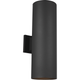 Outdoor Cylinders Large Two Light Outdoor Wall Lantern