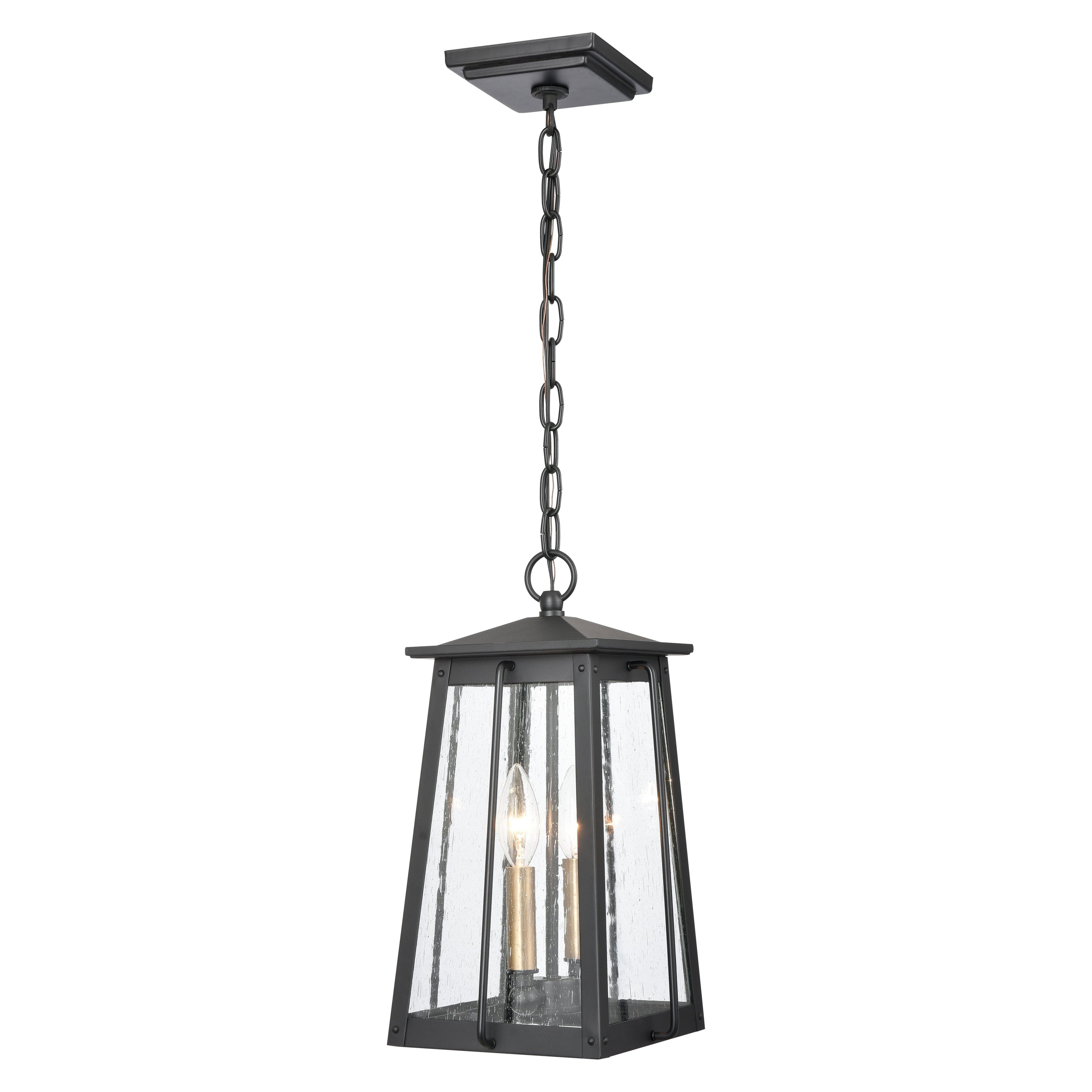 Kirkdale 9" Wide 2-Light Outdoor Pendant