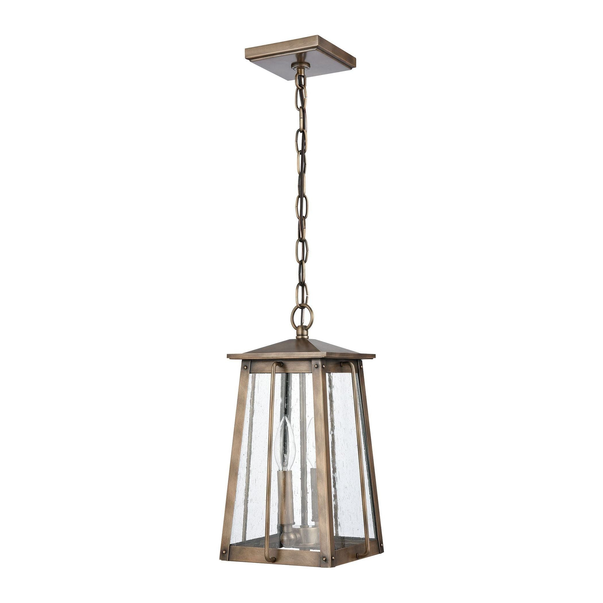 Kirkdale 9" Wide 2-Light Outdoor Pendant