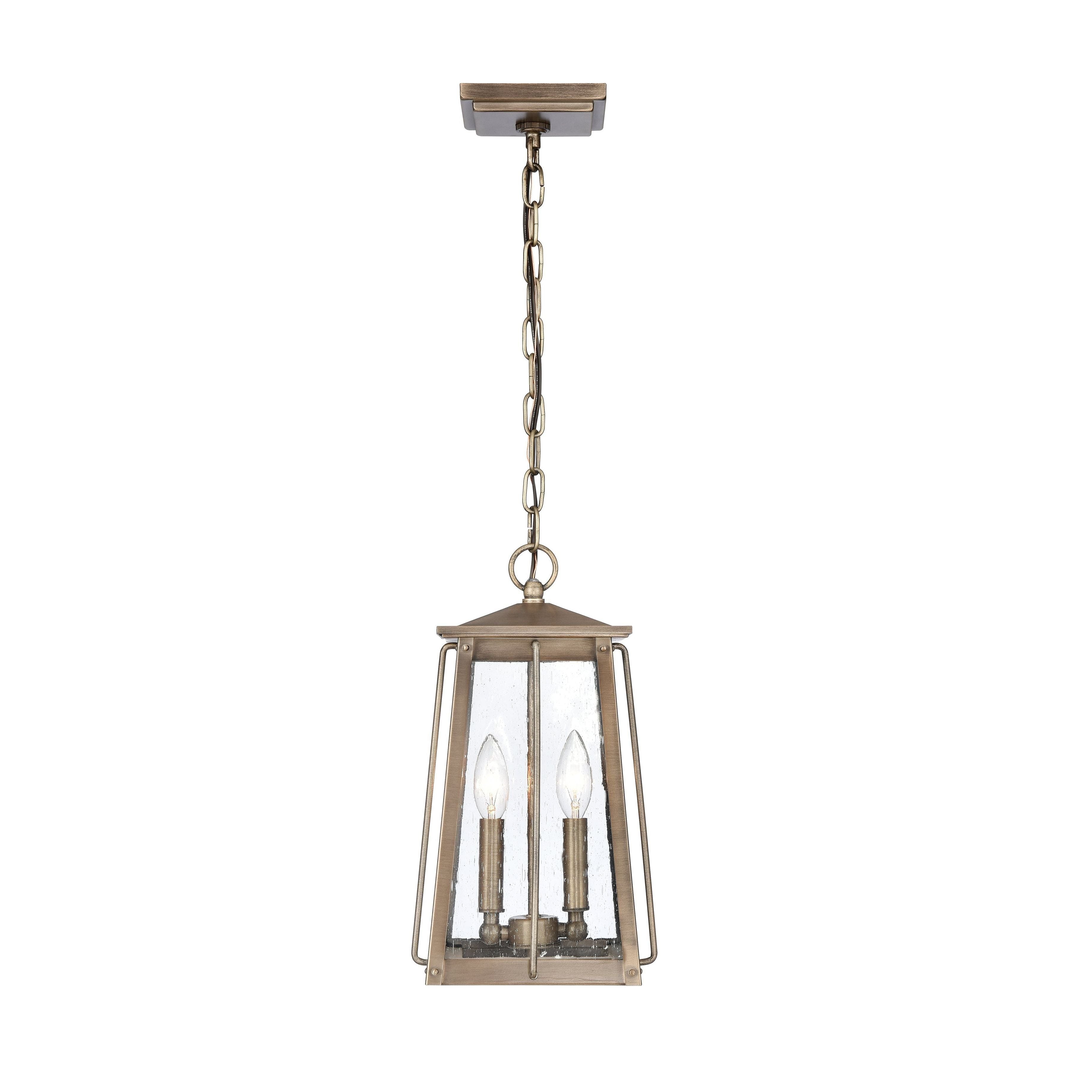 Kirkdale 9" Wide 2-Light Outdoor Pendant