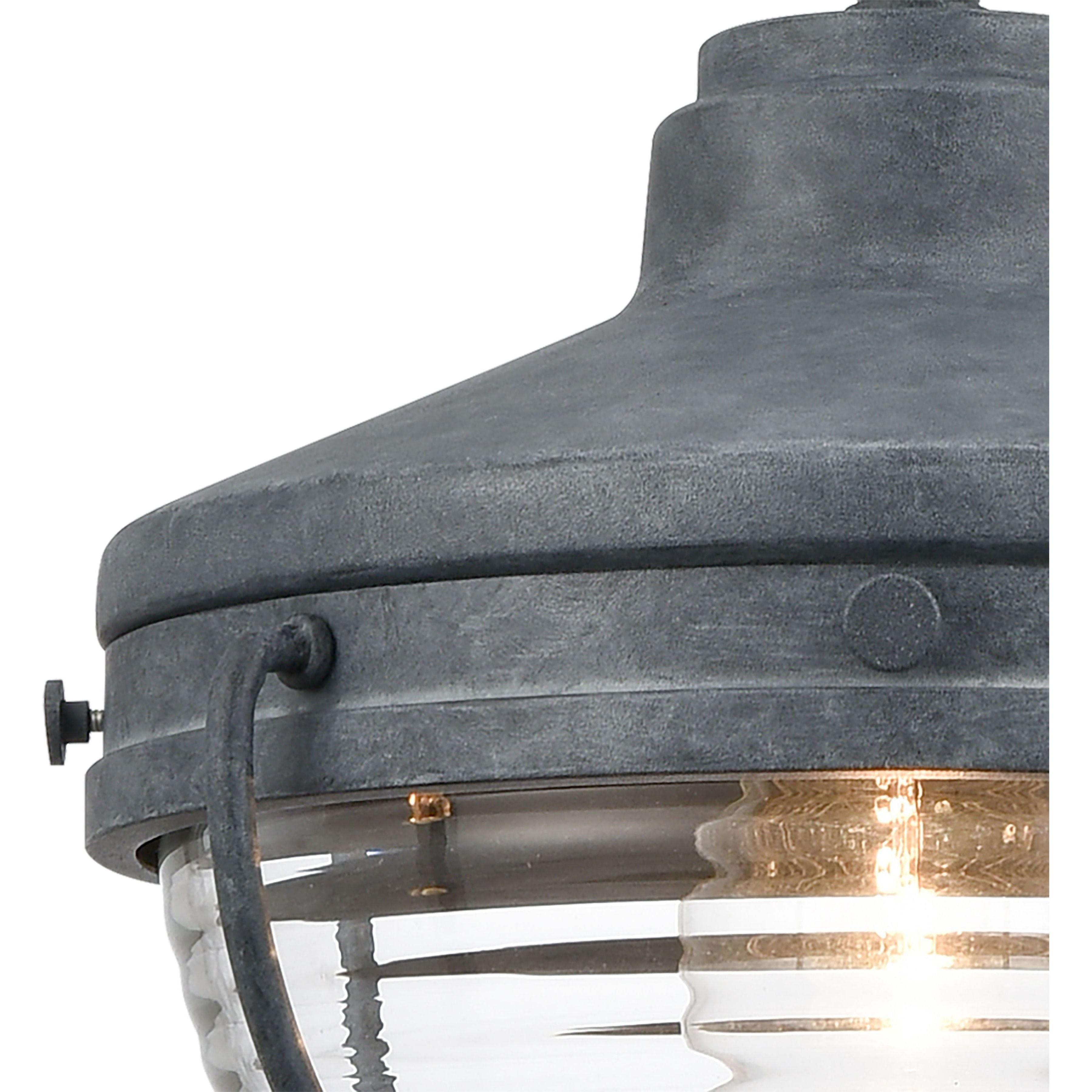 Eastport 9" Wide 1-Light Outdoor Pendant