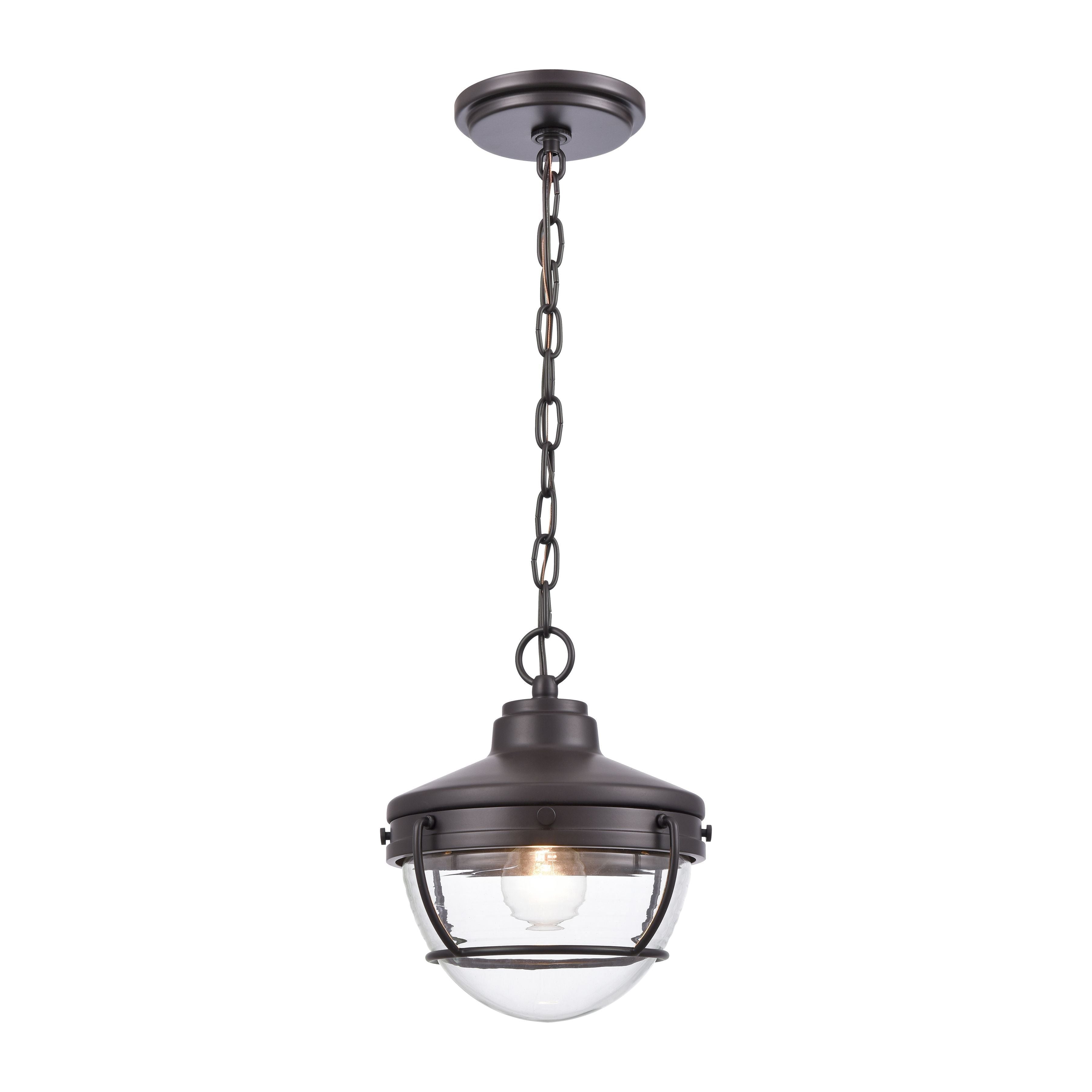 Eastport 9" Wide 1-Light Outdoor Pendant