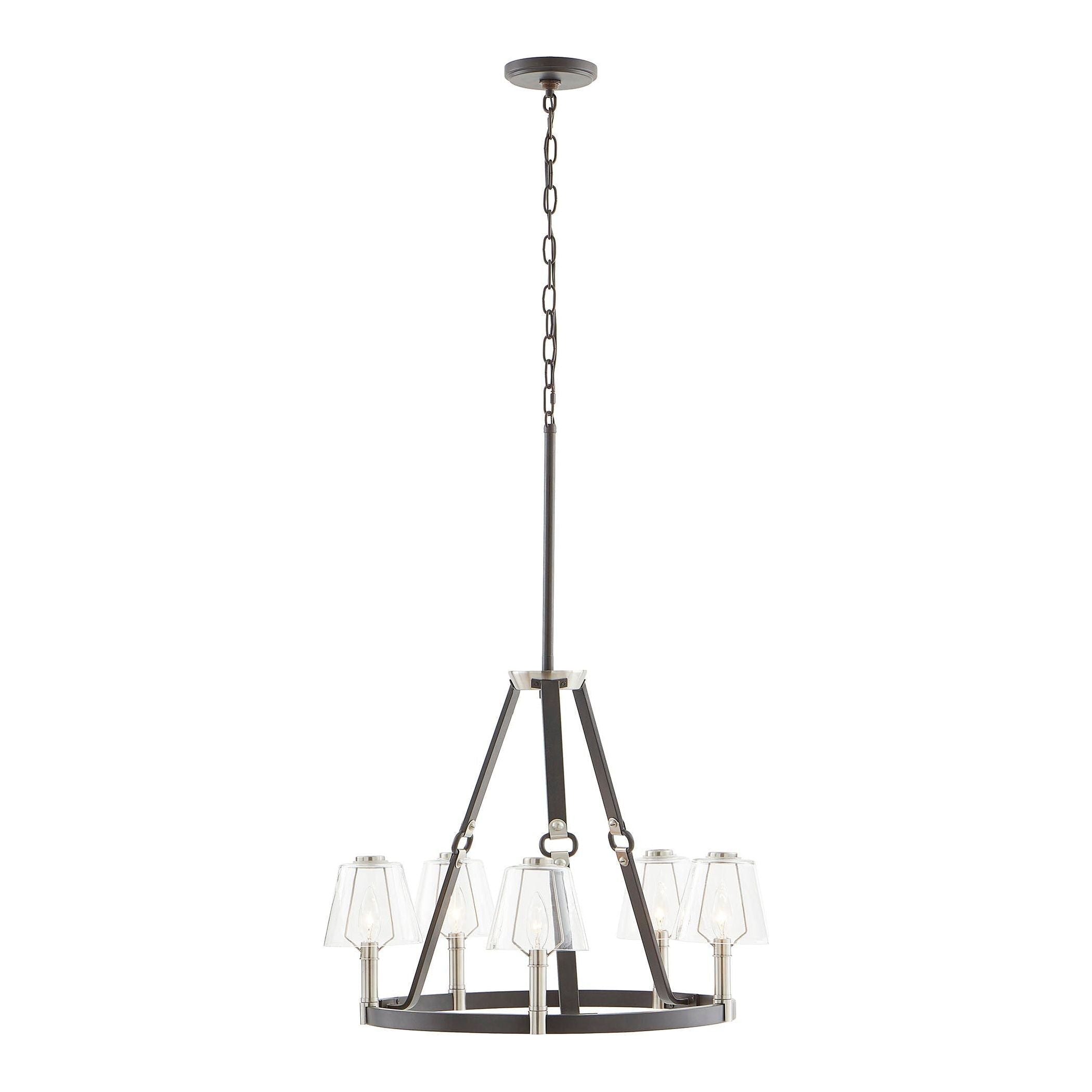 Armstrong Grove 25" Wide 5-Light Chandelier