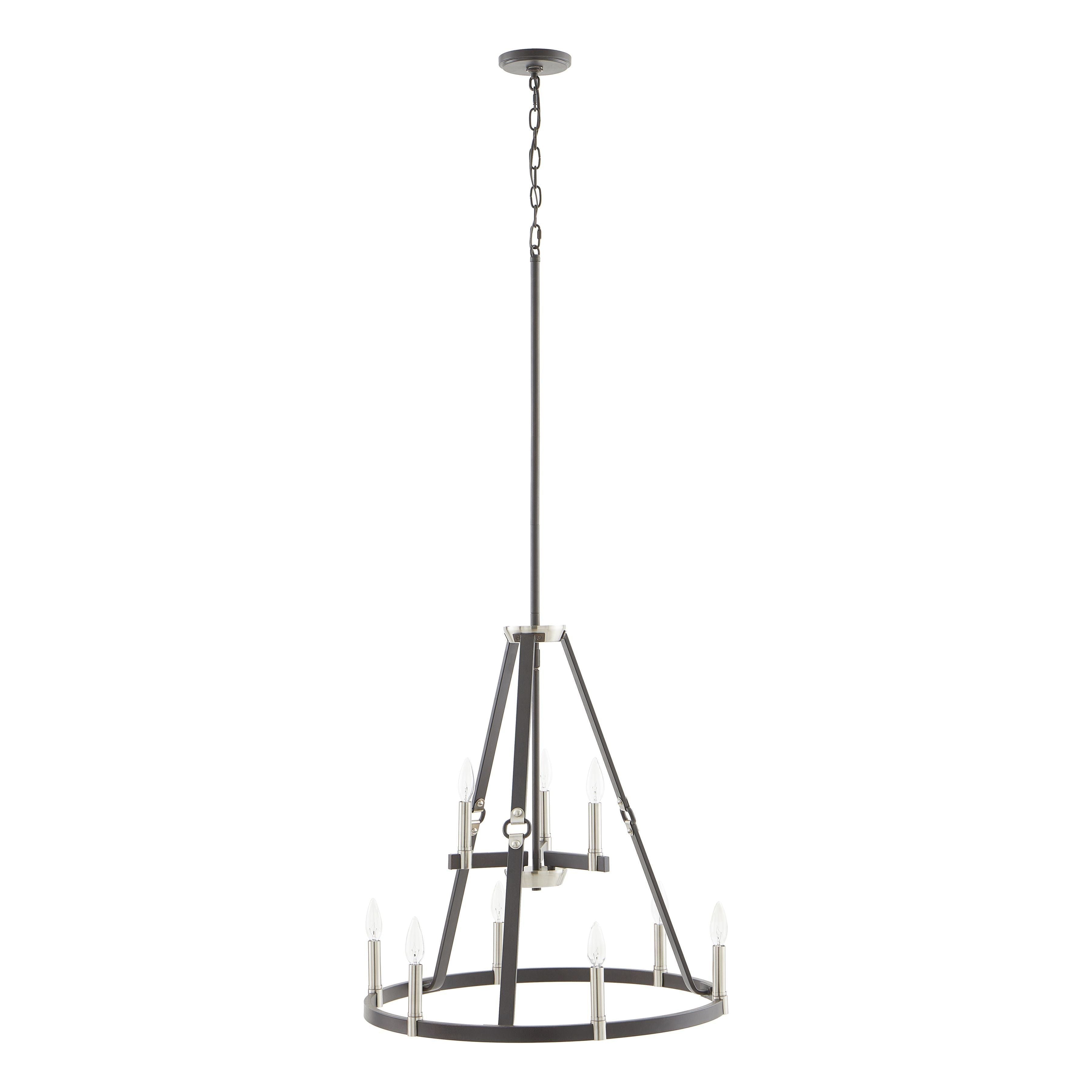 Armstrong Grove 25" Wide 9-Light Chandelier