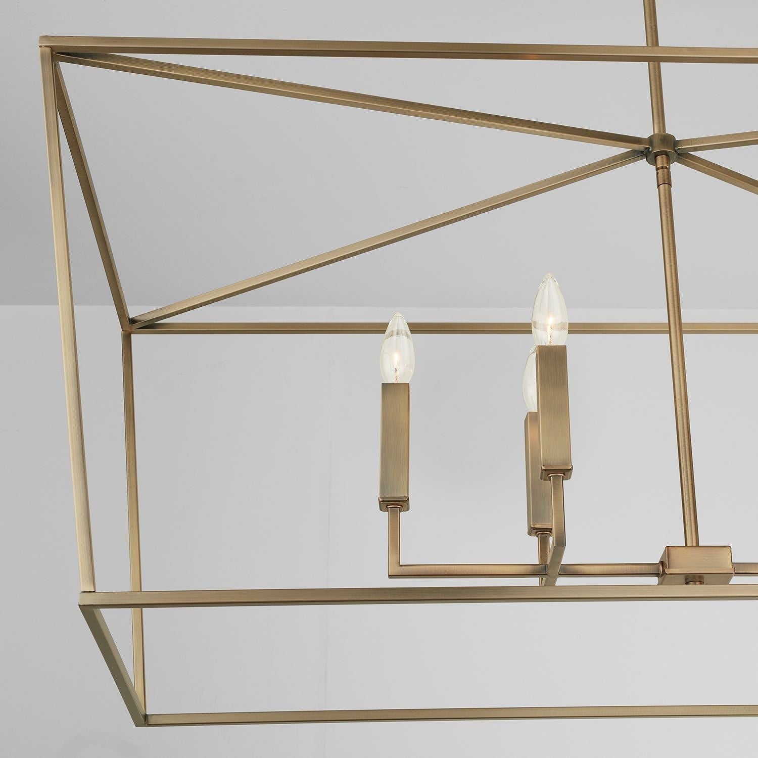 Thea 6-Light Linear Chandelier