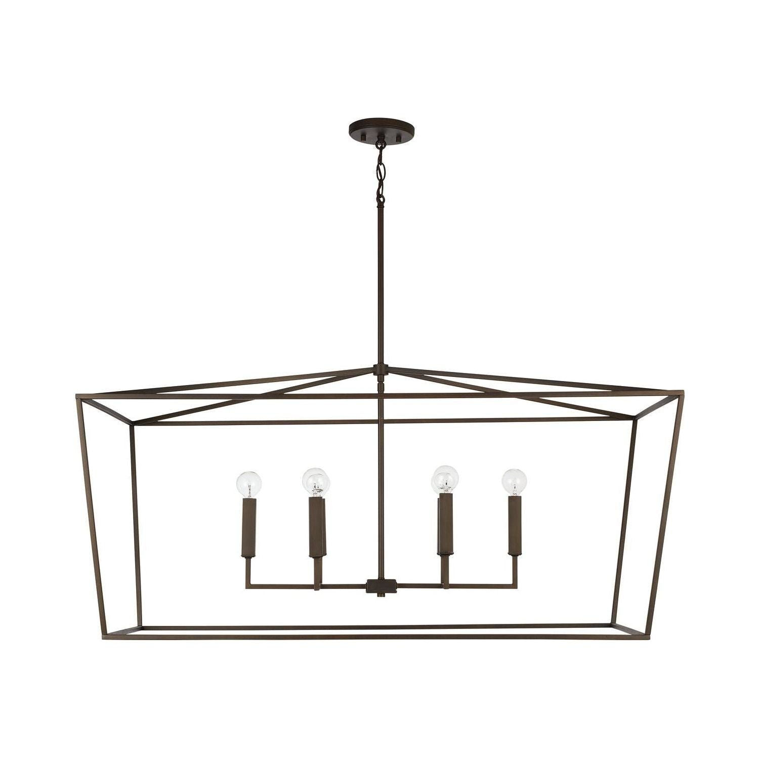 Thea 6-Light Linear Chandelier