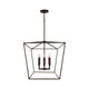 Thea 6-Light Linear Chandelier