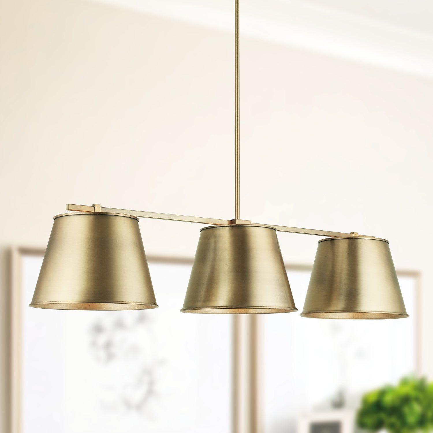 Welker 3-Light Linear Chandelier