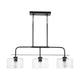 Jake 3-Light Linear Chandelier
