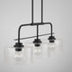 Jake 3-Light Linear Chandelier