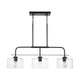 Jake 3-Light Linear Chandelier