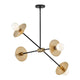 Lulu 4-Light Medium Convertible Mobile Single Tier