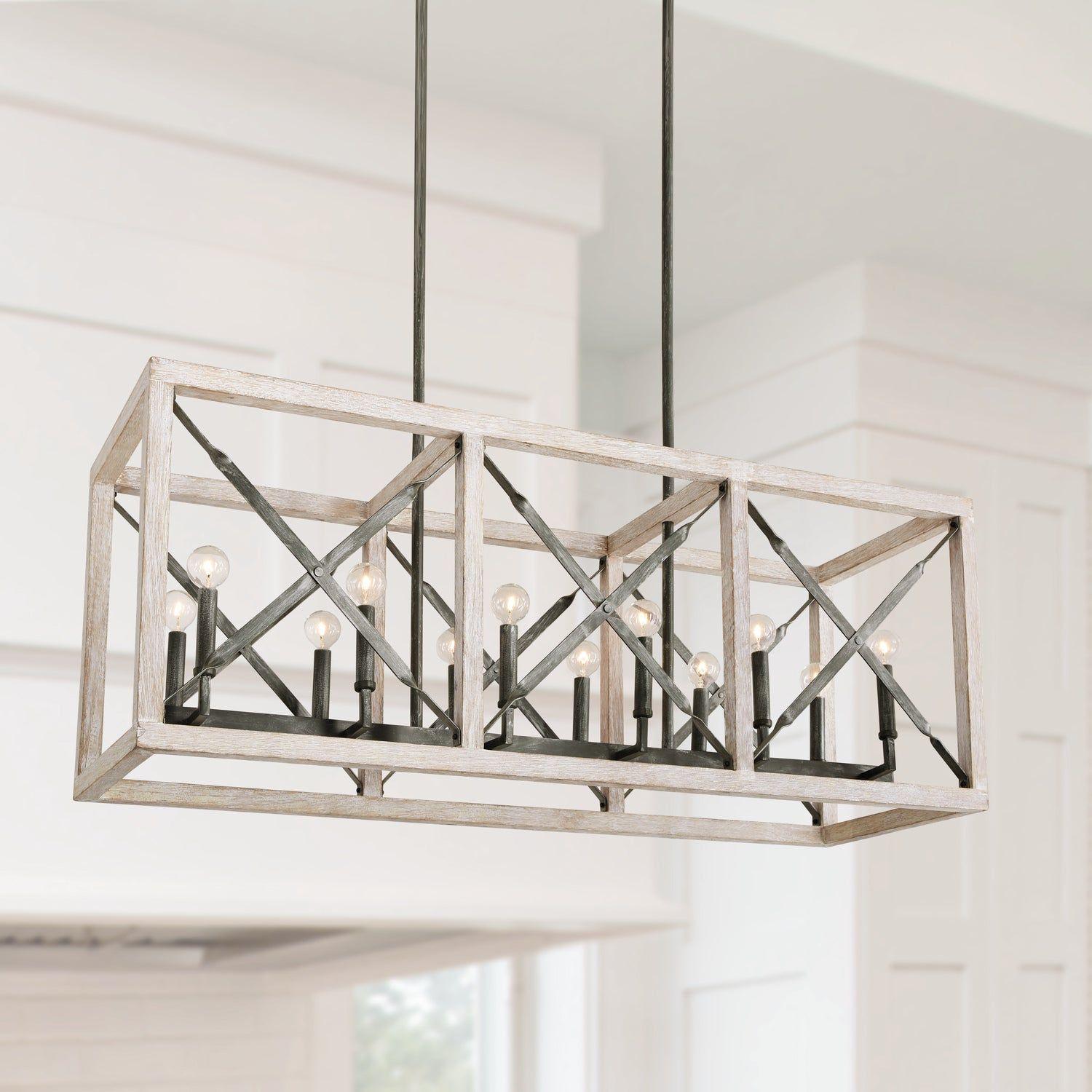 Remi 12-Light Linear Chandelier